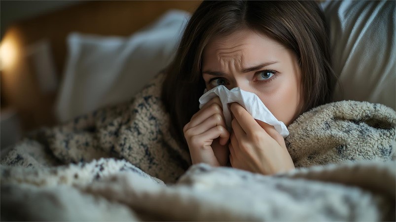 ¿Tienes un resfriado y no puedes dormir? ¡Te ayudamos!